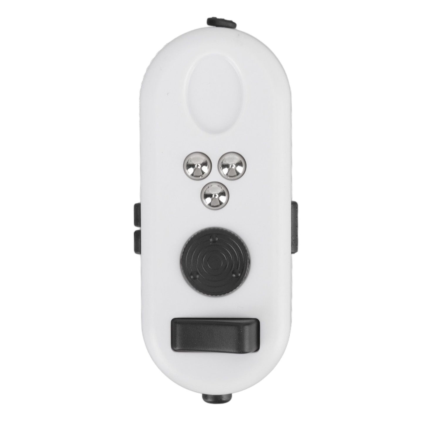 Fidget Toy Reduce Stress Relax Mood Portable Anxiety Sensory EDC Toy Sensory Fidgets Controller Pad 5 White and Black