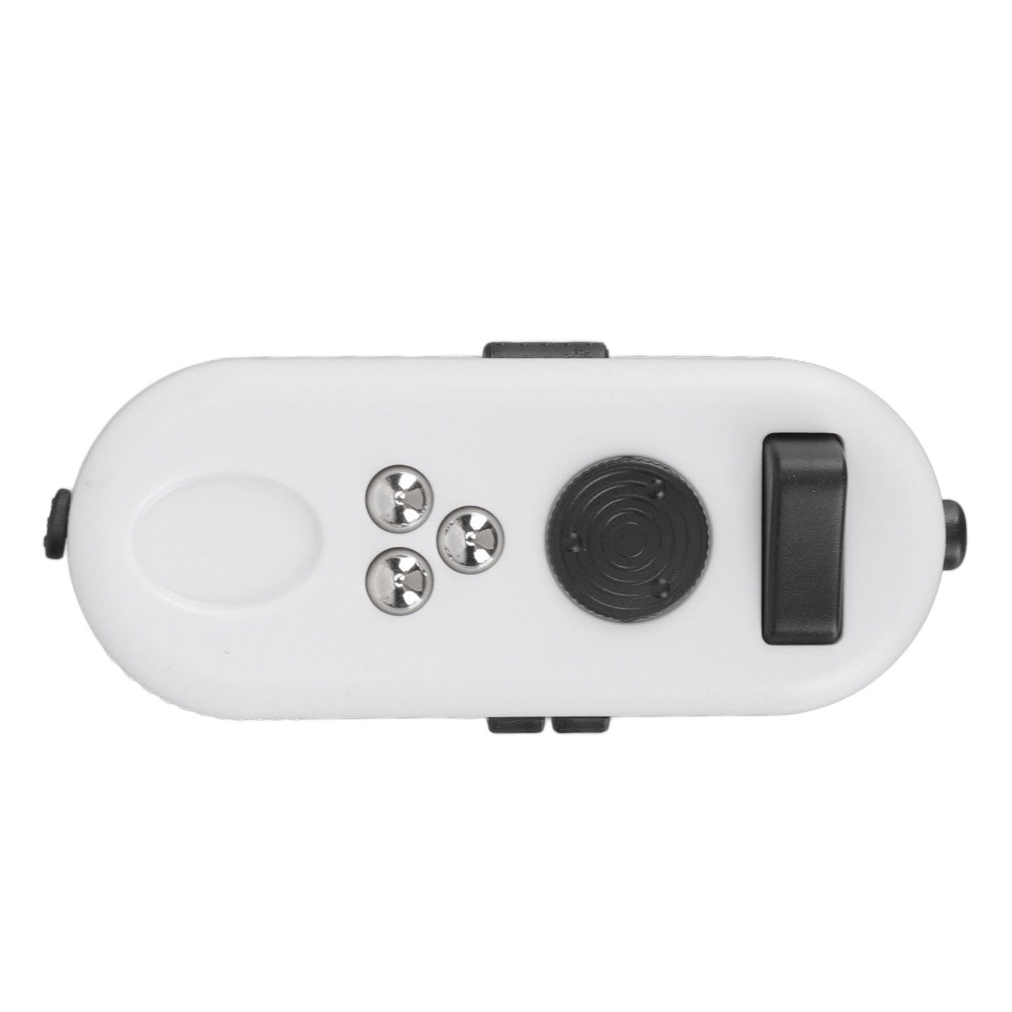 Fidget Toy Reduce Stress Relax Mood Portable Anxiety Sensory EDC Toy Sensory Fidgets Controller Pad 5 White and Black
