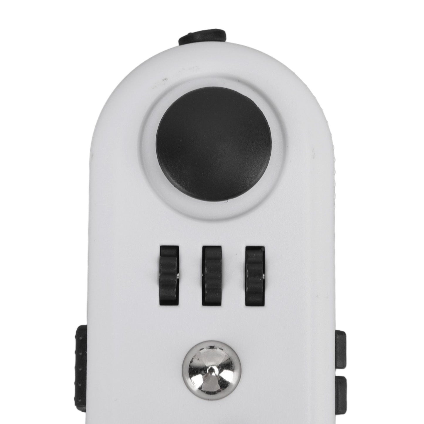 Fidget Toy Reduce Stress Relax Mood Portable Anxiety Sensory EDC Toy Sensory Fidgets Controller Pad 5 White and Black