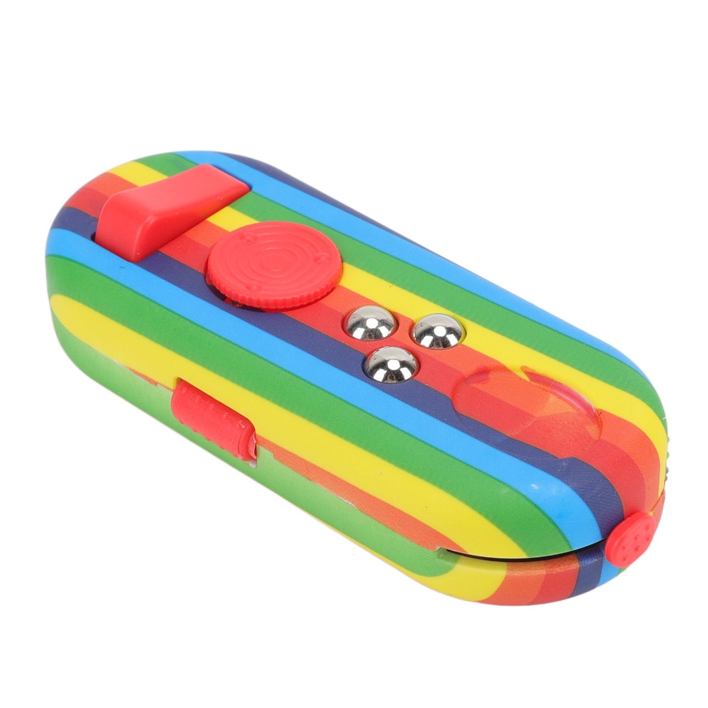 Fidget Toy Reduce Stress Relax Mood Portable Anxiety Sensory EDC Toy Sensory Fidgets Controller Pad 9 Colorful