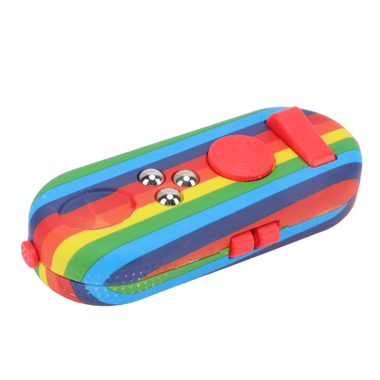 Fidget Toy Reduce Stress Relax Mood Portable Anxiety Sensory EDC Toy Sensory Fidgets Controller Pad 9 Colorful