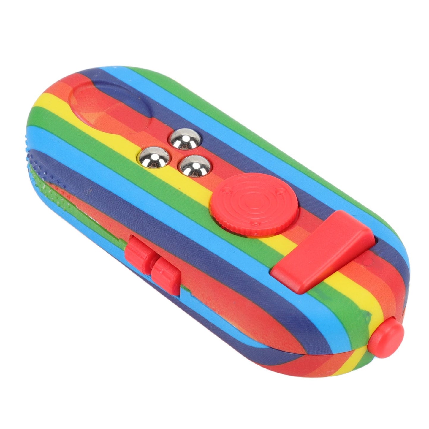 Fidget Toy Reduce Stress Relax Mood Portable Anxiety Sensory EDC Toy Sensory Fidgets Controller Pad 9 Colorful