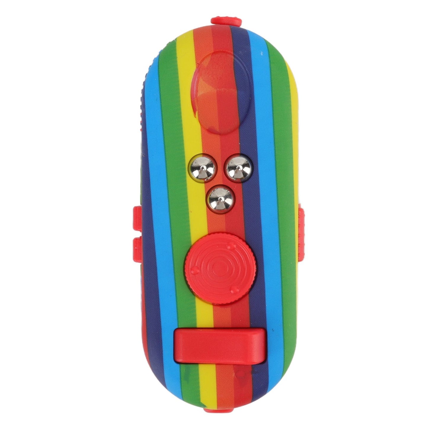 Fidget Toy Reduce Stress Relax Mood Portable Anxiety Sensory EDC Toy Sensory Fidgets Controller Pad 9 Colorful