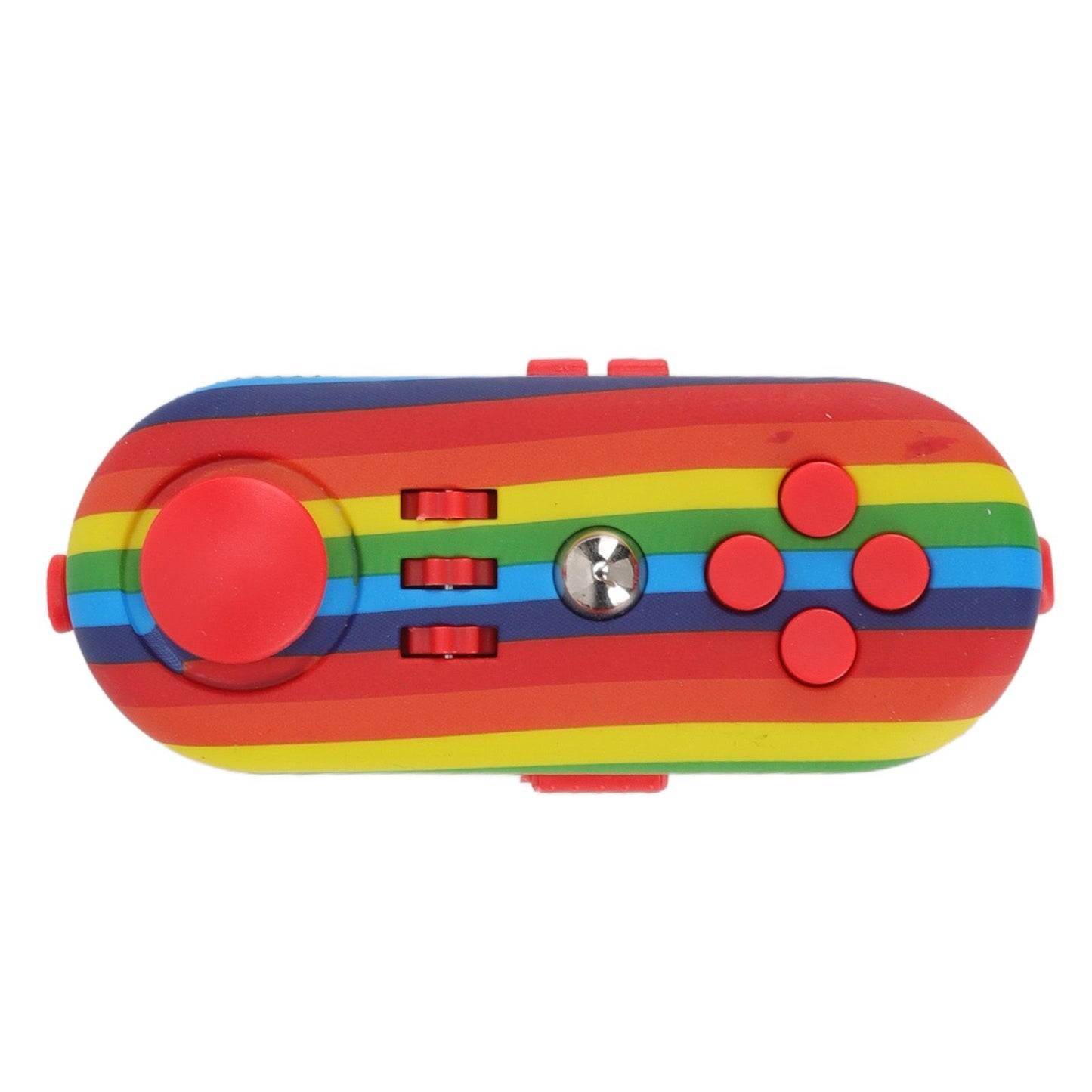 Fidget Toy Reduce Stress Relax Mood Portable Anxiety Sensory EDC Toy Sensory Fidgets Controller Pad 9 Colorful