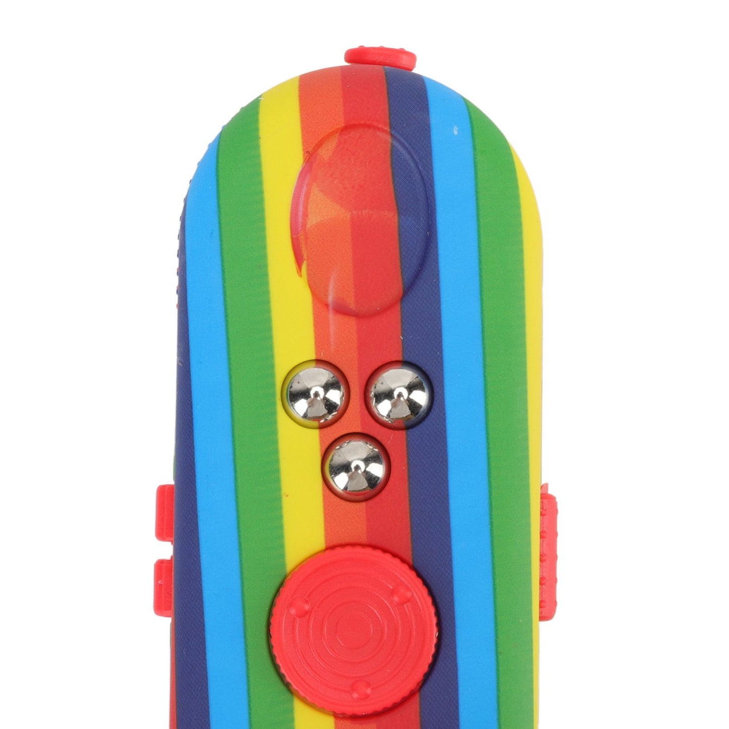 Fidget Toy Reduce Stress Relax Mood Portable Anxiety Sensory EDC Toy Sensory Fidgets Controller Pad 9 Colorful