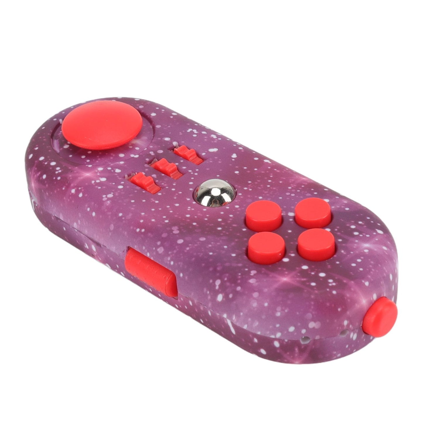 Fidget Toy Reduce Stress Relax Mood Portable Anxiety Sensory EDC Toy Sensory Fidgets Controller Pad 10 Star Purple