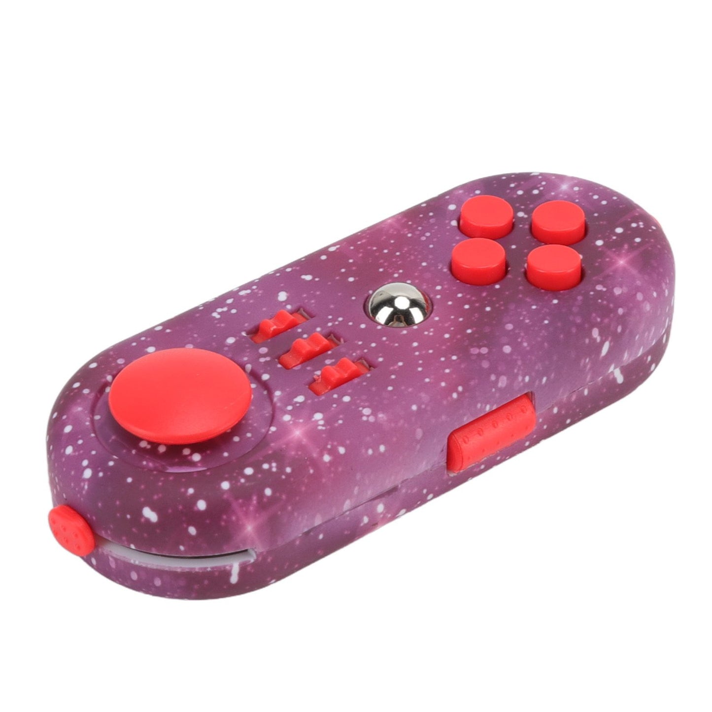 Fidget Toy Reduce Stress Relax Mood Portable Anxiety Sensory EDC Toy Sensory Fidgets Controller Pad 10 Star Purple