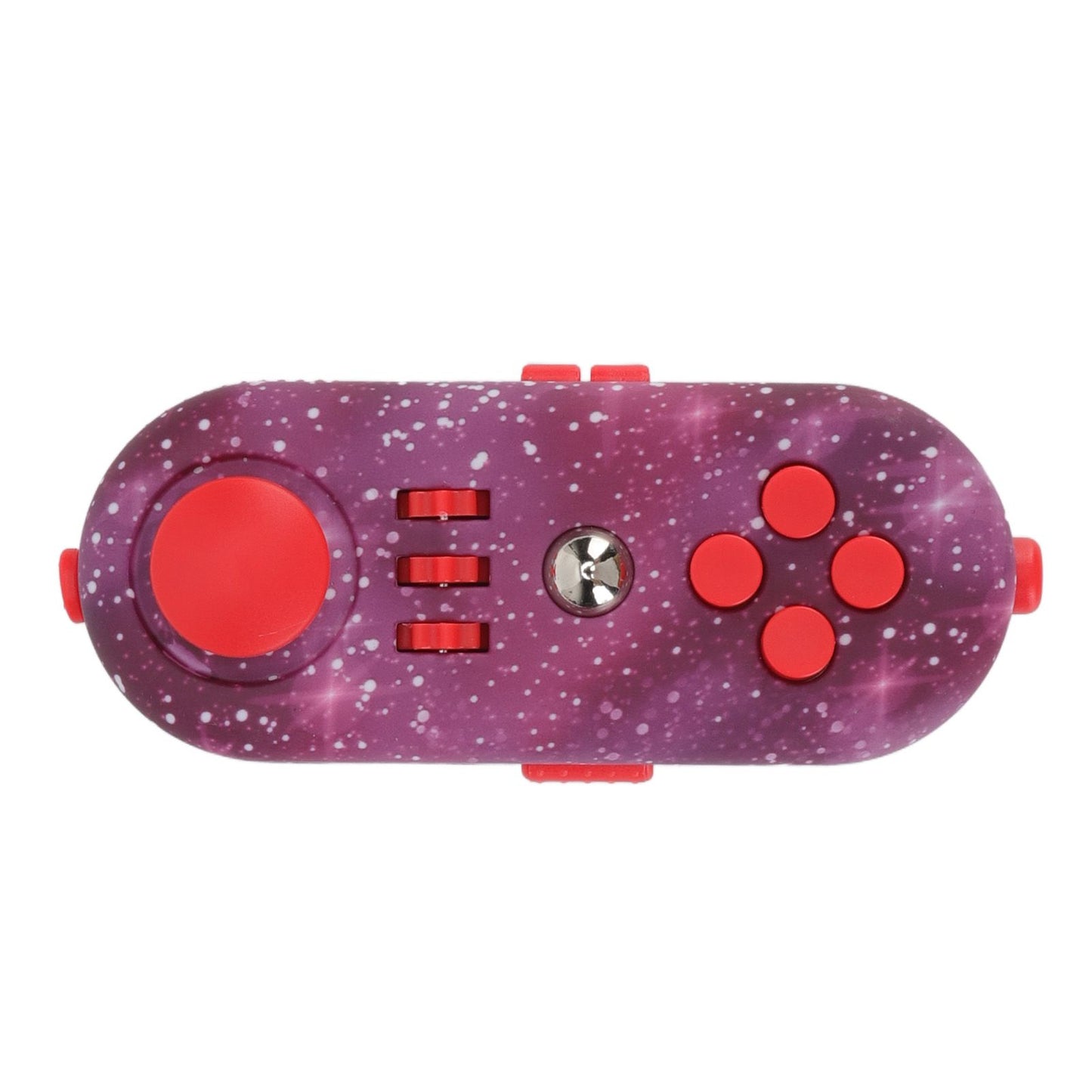 Fidget Toy Reduce Stress Relax Mood Portable Anxiety Sensory EDC Toy Sensory Fidgets Controller Pad 10 Star Purple