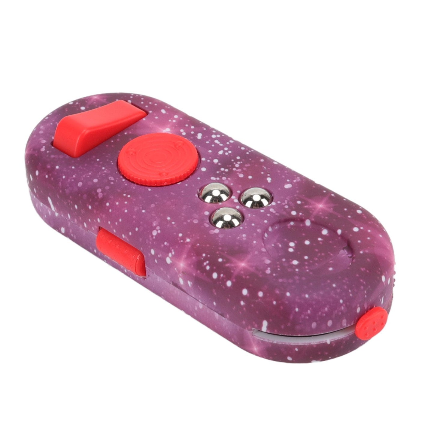 Fidget Toy Reduce Stress Relax Mood Portable Anxiety Sensory EDC Toy Sensory Fidgets Controller Pad 10 Star Purple