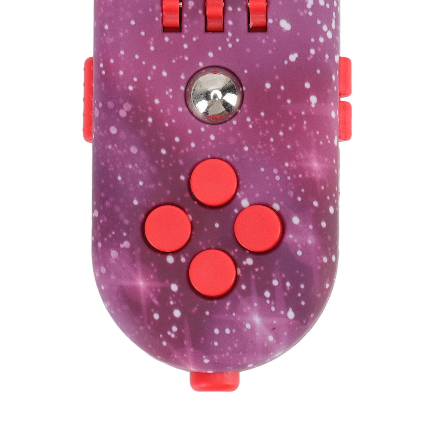Fidget Toy Reduce Stress Relax Mood Portable Anxiety Sensory EDC Toy Sensory Fidgets Controller Pad 10 Star Purple