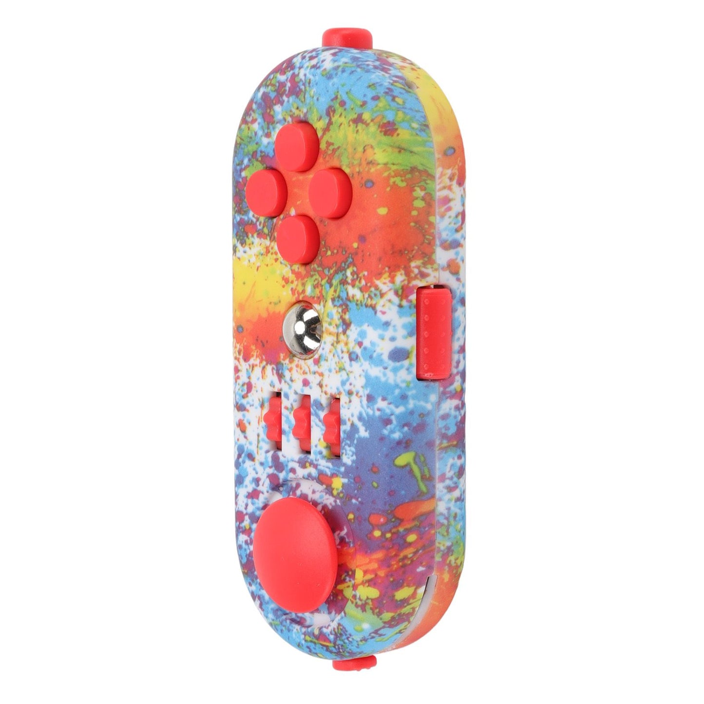 Fidget Toy Reduce Stress Relax Mood Portable Anxiety Sensory EDC Toy Sensory Fidgets Controller Pad 11 Graffiti Color