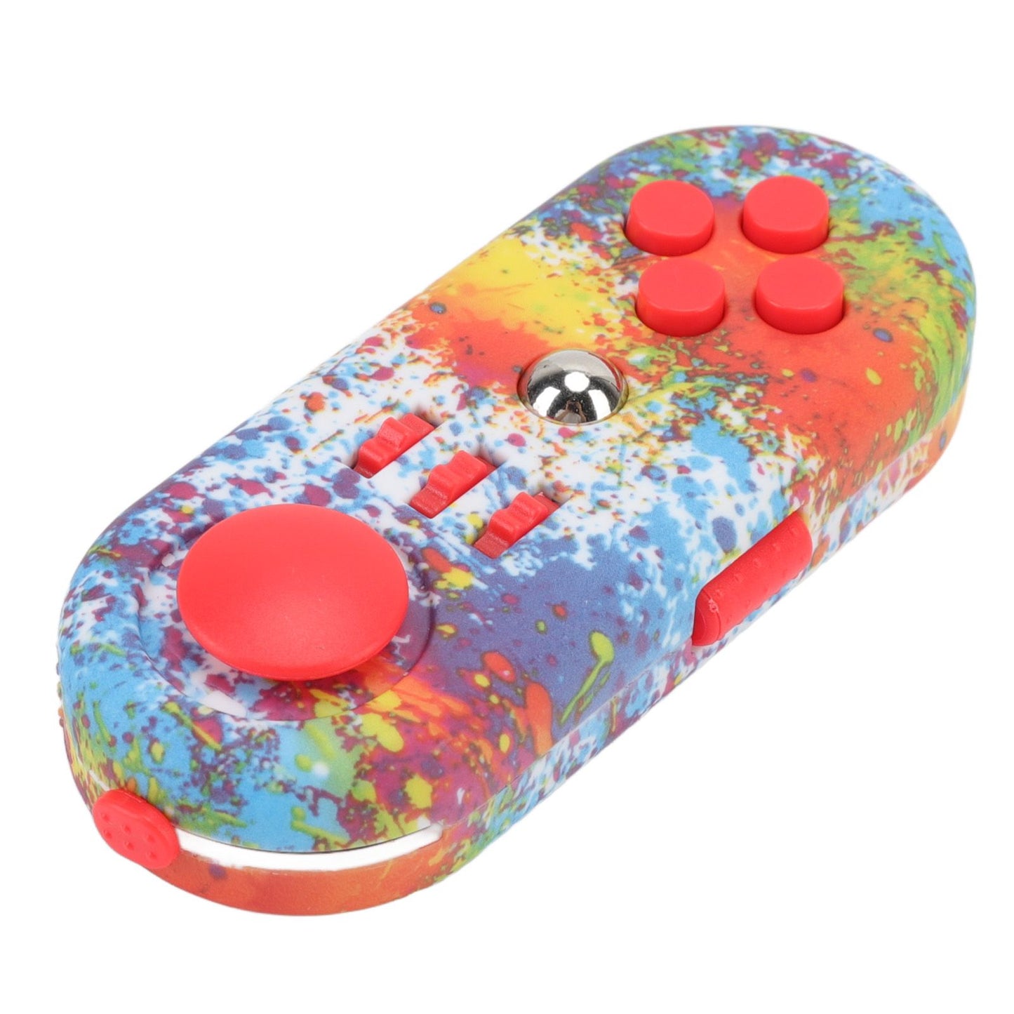 Fidget Toy Reduce Stress Relax Mood Portable Anxiety Sensory EDC Toy Sensory Fidgets Controller Pad 11 Graffiti Color