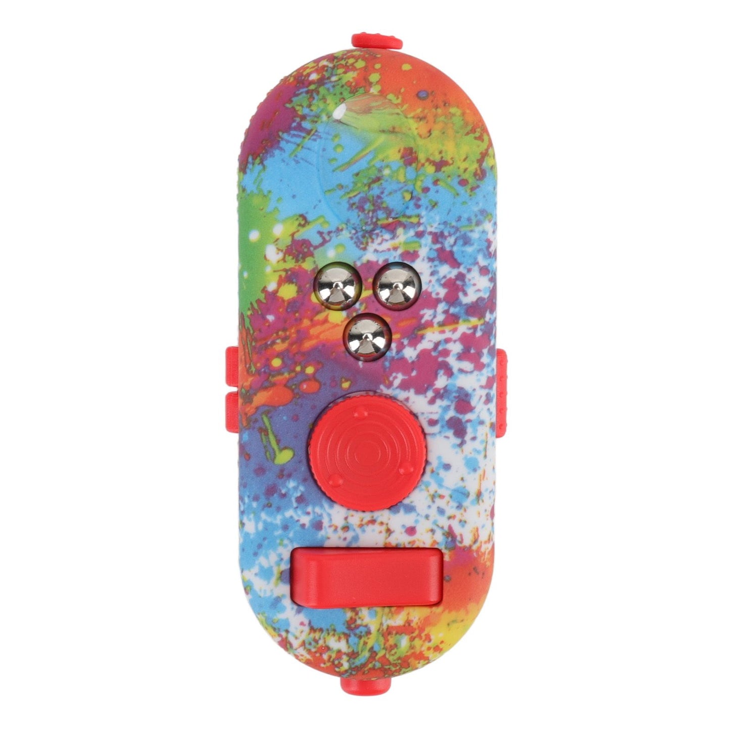 Fidget Toy Reduce Stress Relax Mood Portable Anxiety Sensory EDC Toy Sensory Fidgets Controller Pad 11 Graffiti Color