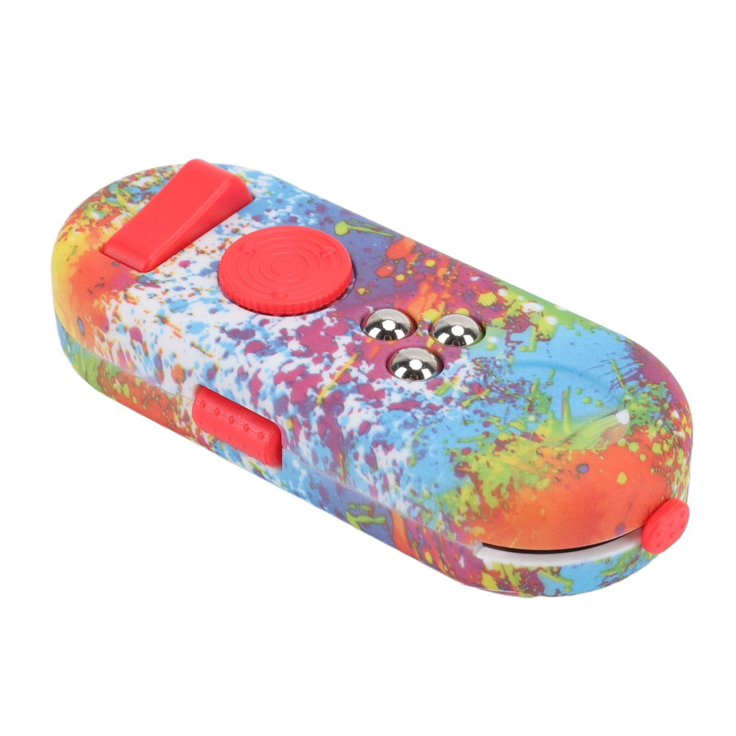 Fidget Toy Reduce Stress Relax Mood Portable Anxiety Sensory EDC Toy Sensory Fidgets Controller Pad 11 Graffiti Color
