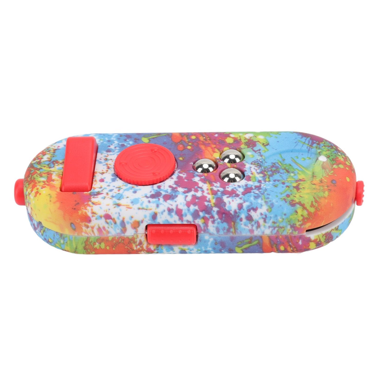 Fidget Toy Reduce Stress Relax Mood Portable Anxiety Sensory EDC Toy Sensory Fidgets Controller Pad 11 Graffiti Color