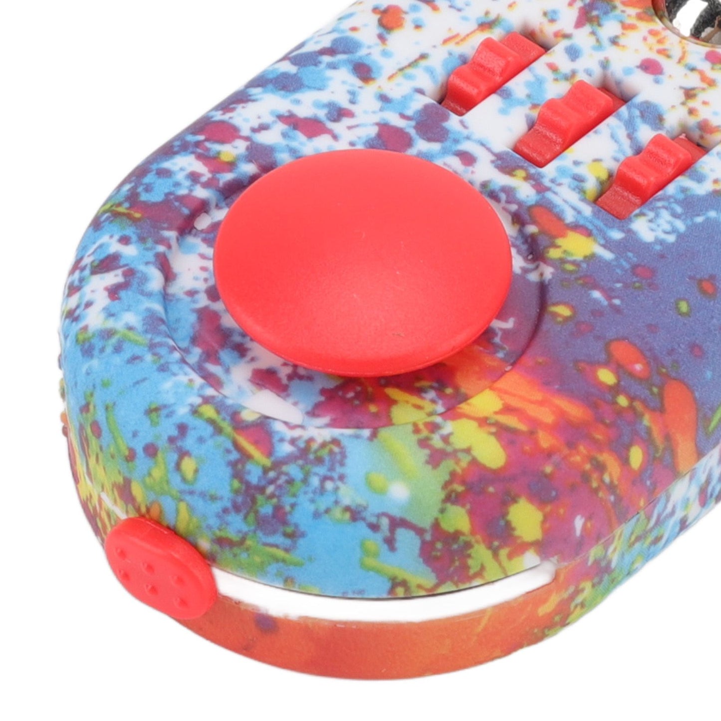 Fidget Toy Reduce Stress Relax Mood Portable Anxiety Sensory EDC Toy Sensory Fidgets Controller Pad 11 Graffiti Color