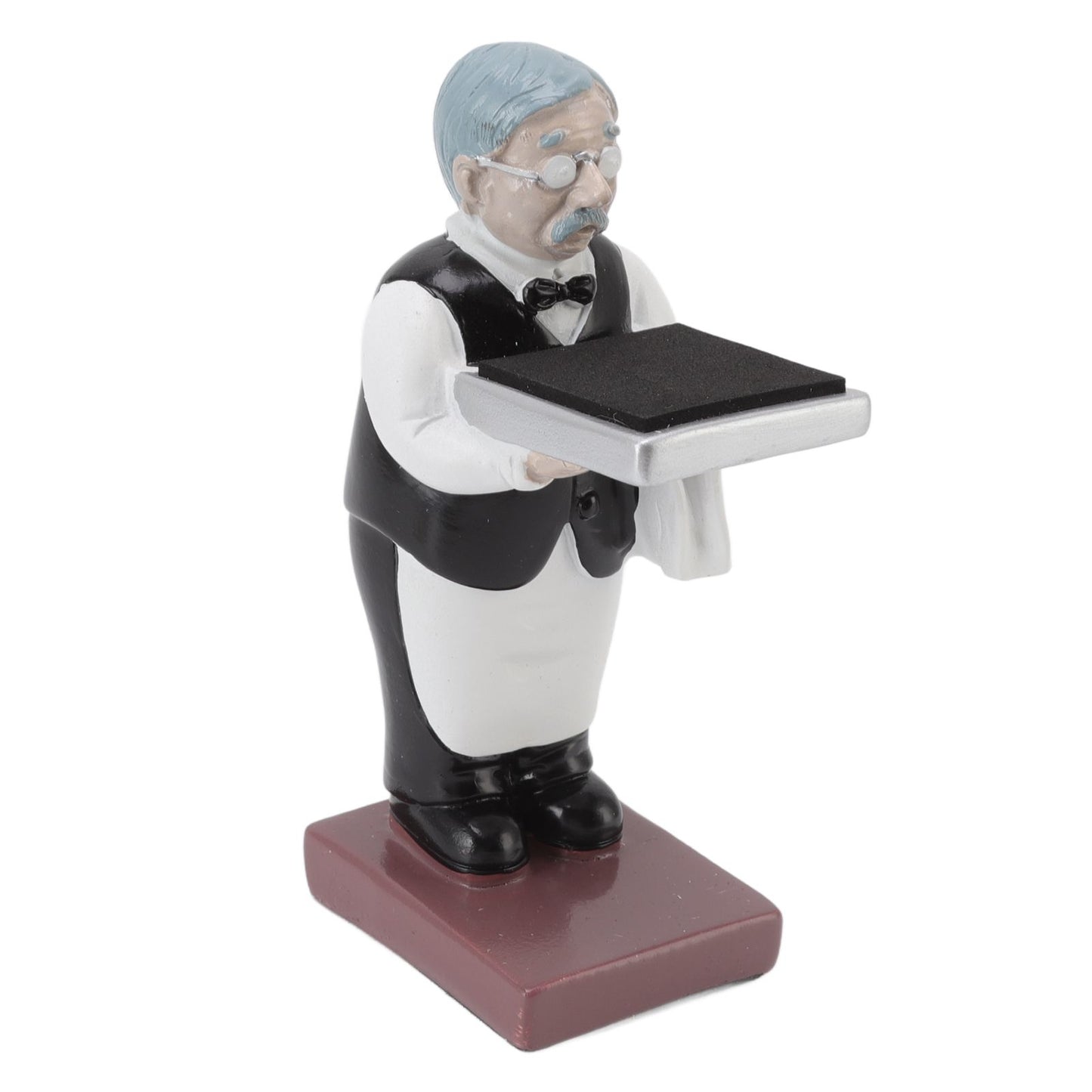 Watch Display Stand Resin Cute Figure Model Modern Multifunctional Watch Holder Rack for Jewelry Necklace Bracelet Old Housekeeper L