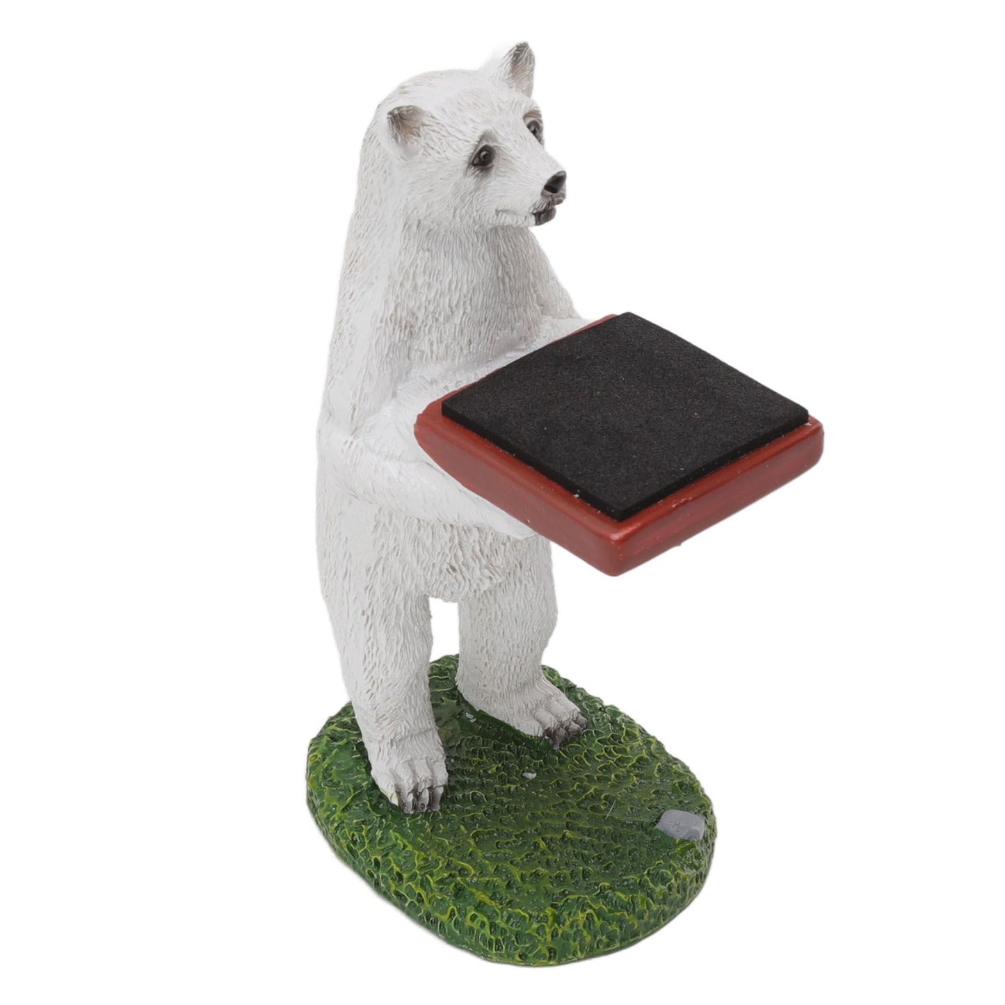 Resin Watch Stand Handmade Figurine Model Decorative Watch Display Stand for Home Polar Bear