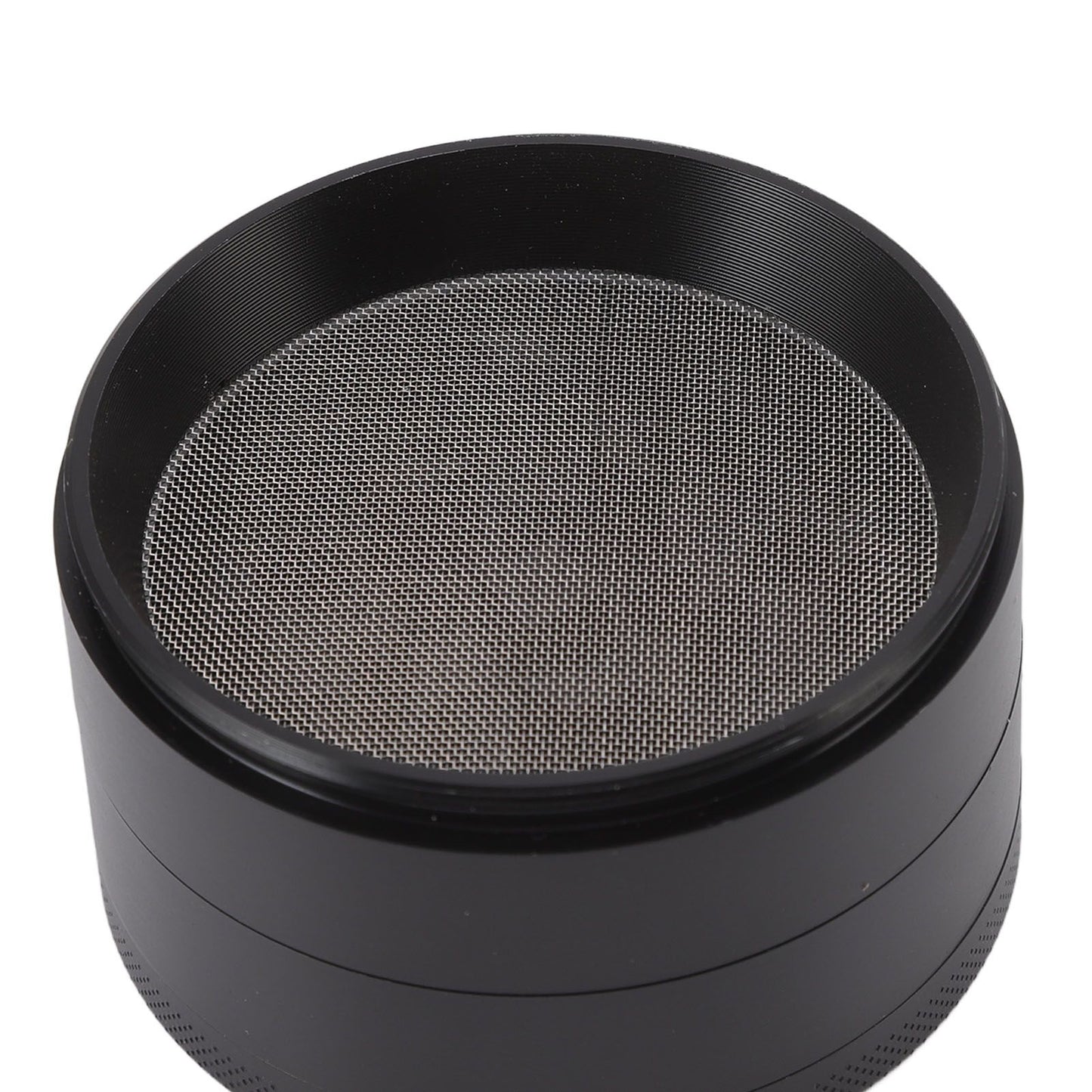 4 Layers Hand Crank Spices Grinder Zinc Alloy 60mm Manual Spice Grinder with Filter
