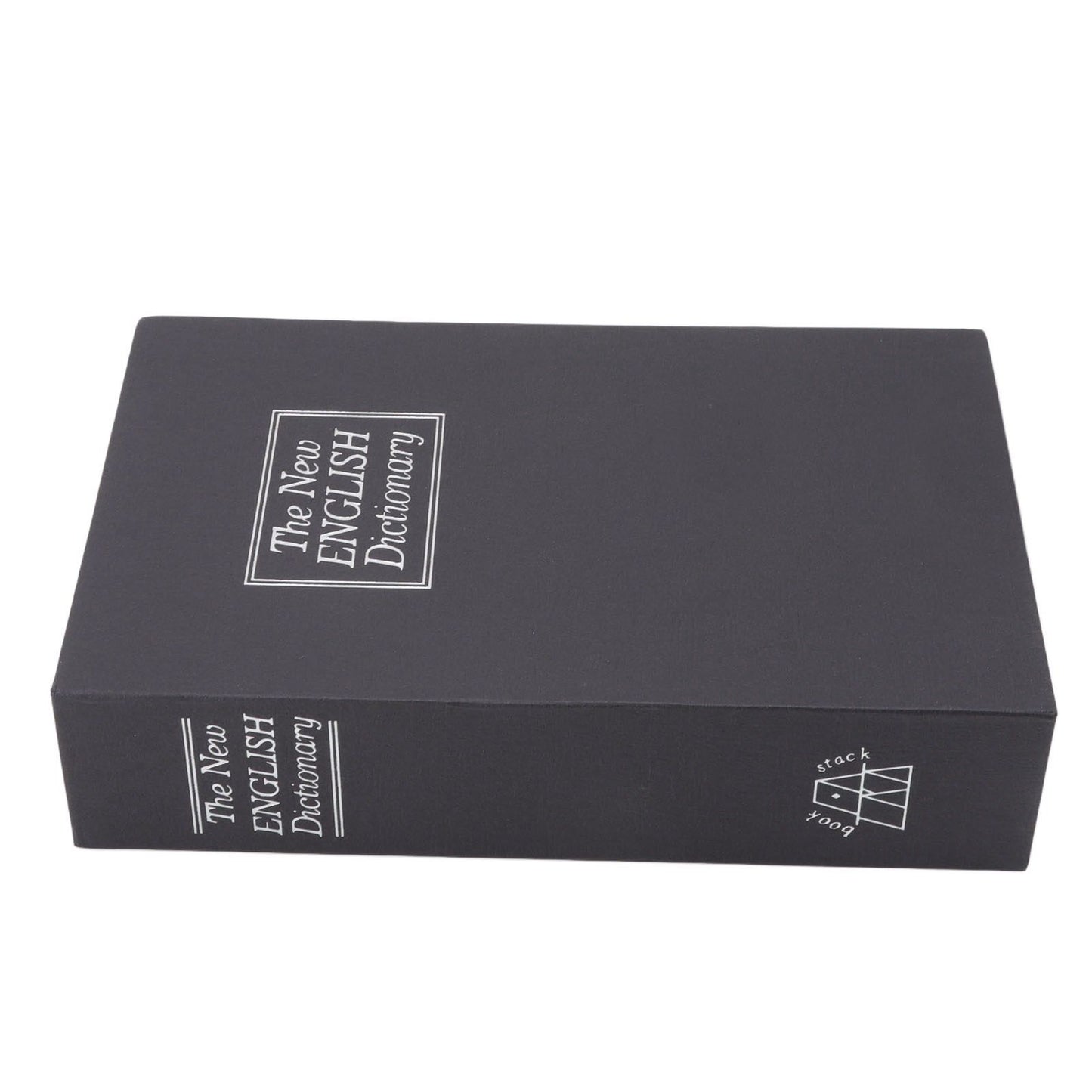 Book Safe Box Innovative Medium Dictionary Diversion Book Safe with Coded Lock for Storing Money Jewelry Cards Documents Black