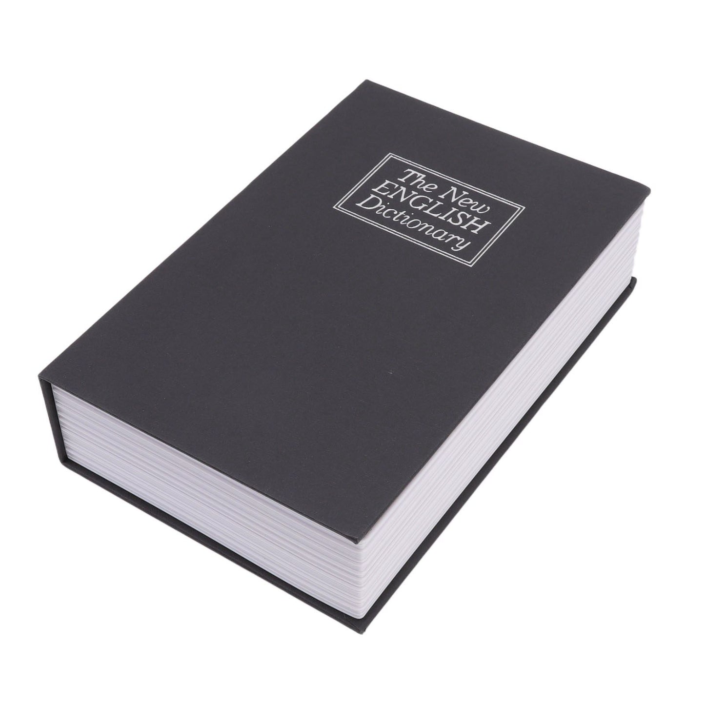 Dictionary Coin Piggy Banks Money Saving Box with Coded Lock Book Shape Secret Birthday Gift for Kids Safe Box Black S