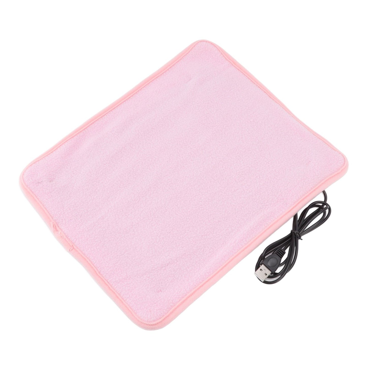 Portable USB Heating Pad Shoulder Neck Leg Waist Heating Pads with Multi Level Temperature Adjustment Timing Pink