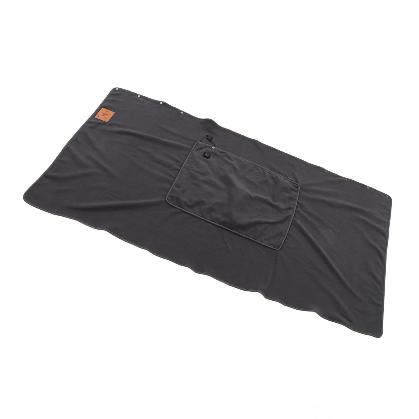 USB Warm Shawl 3 Level Temperature Adjustment Electric Throw Blanket for Shoulder Neck Legs Waist Grey