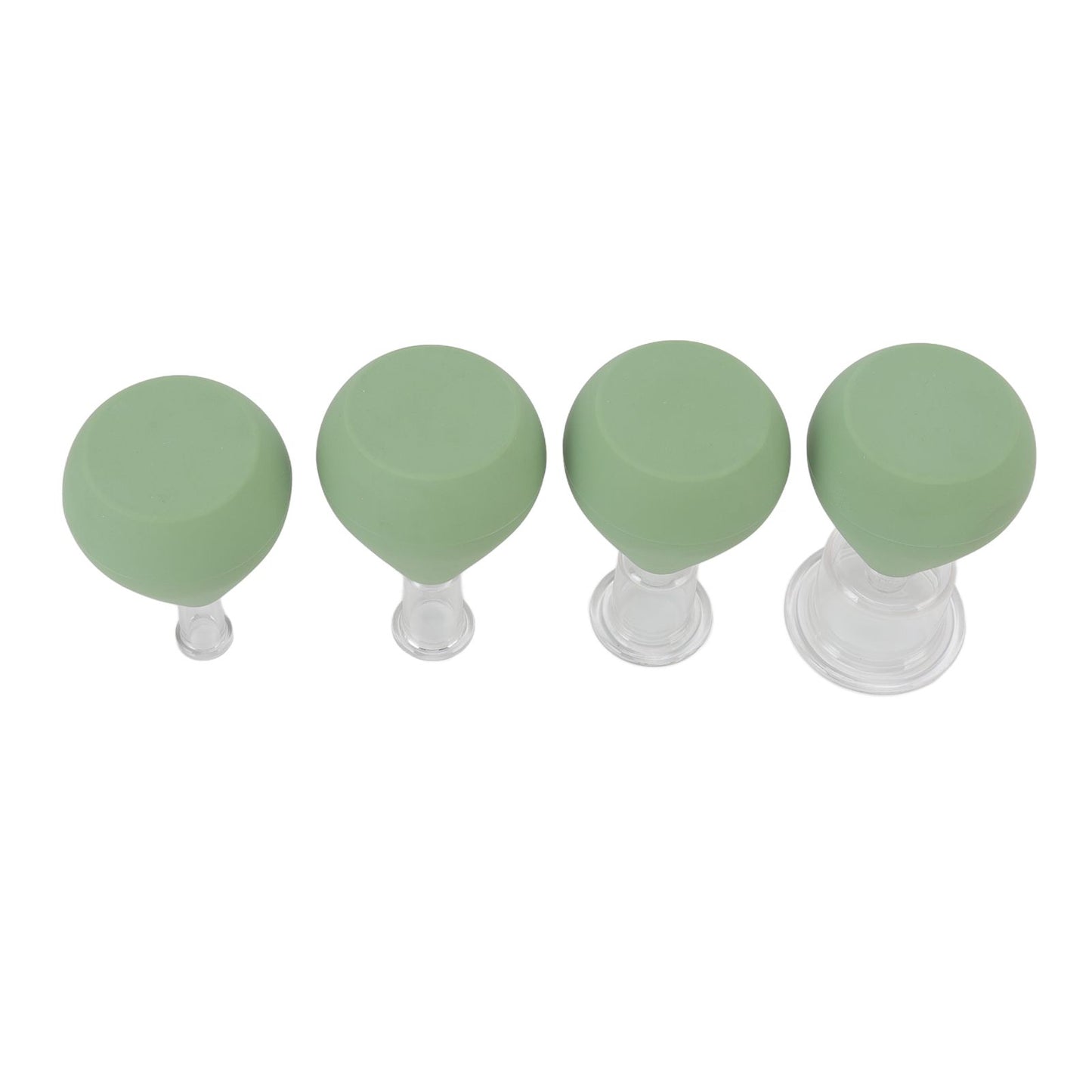 4Pcs Facial Cupping Therapy Set Help Sleep Tighten Skin Reduce Fine Lines Face Vacuum Suction Cup for Home Beauty Salon