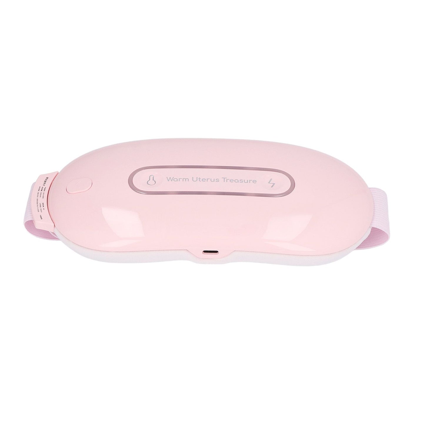 Electric Menstrual Heating Belt 3 Gears Fast Heating Intelligent Massage Electric Waist Belt for Women Pink