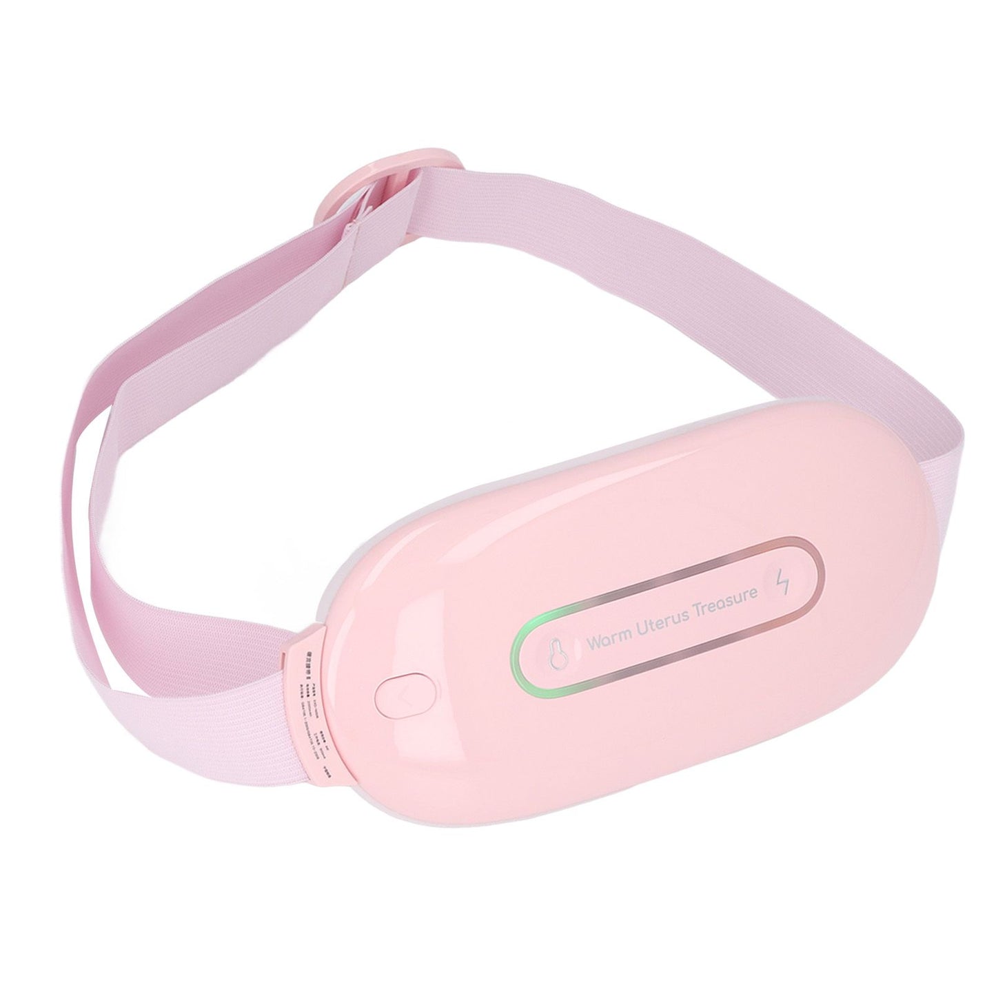 Electric Menstrual Heating Belt 3 Gears Fast Heating Intelligent Massage Electric Waist Belt for Women Pink