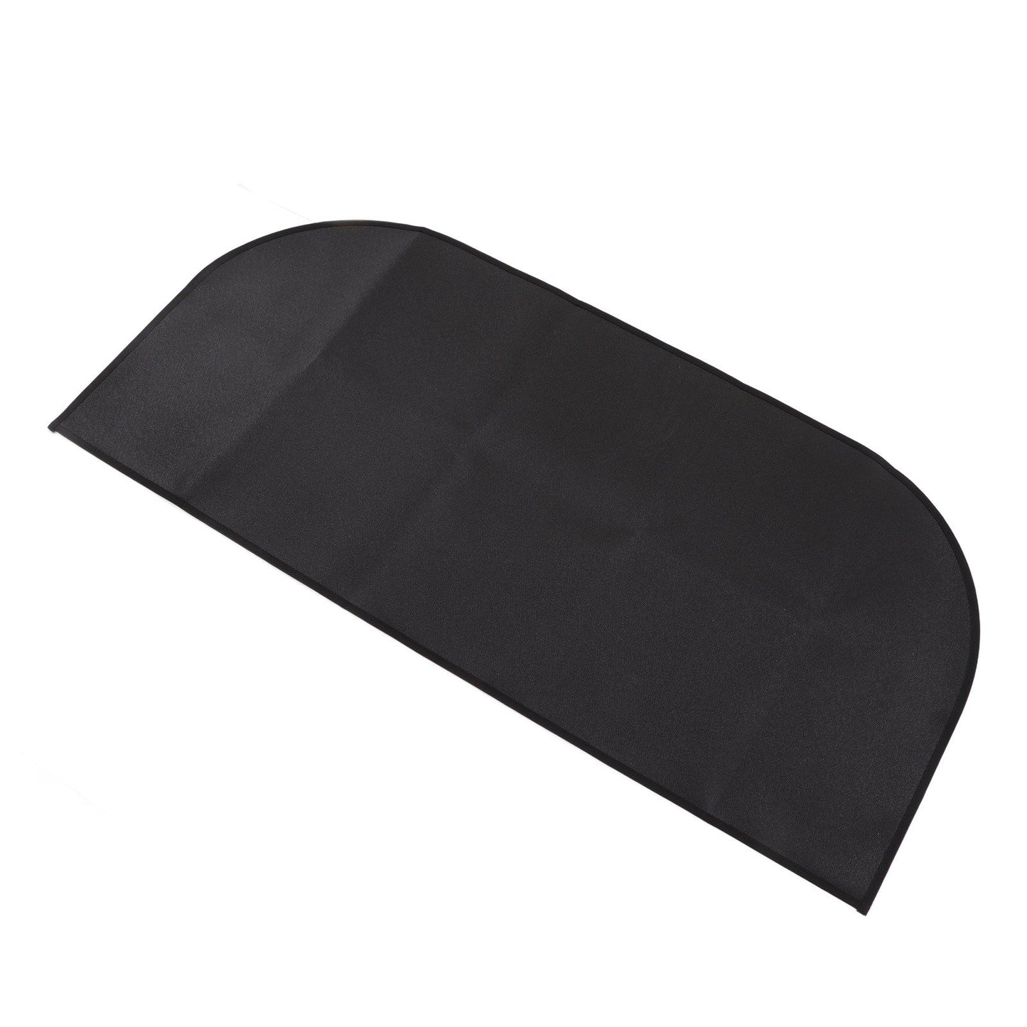 Fire Pit Mat Insulated Fireproof Heat Resistant Foldable Under Grill Mat for Fireplace Outdoor Camping Black 50x100cm/19.7x39.4in