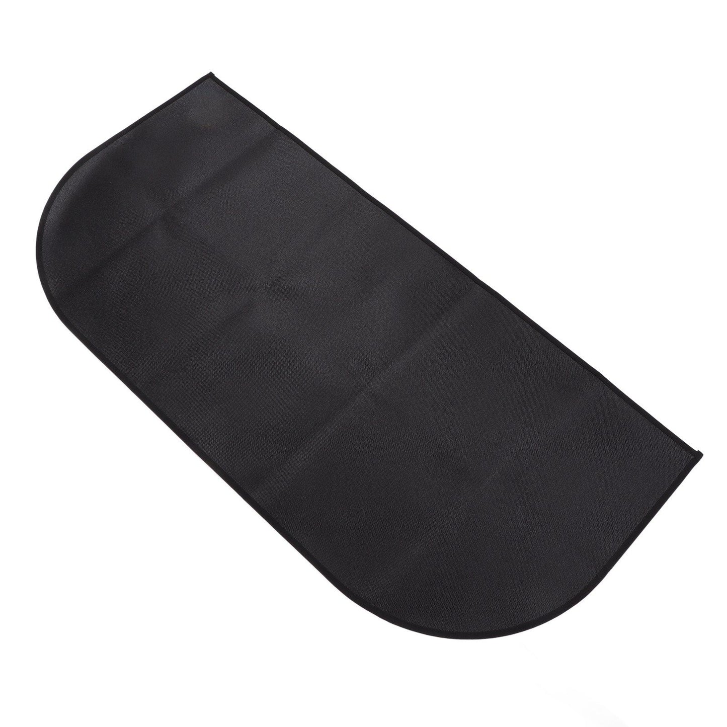 Fire Pit Mat Insulated Fireproof Heat Resistant Foldable Under Grill Mat for Fireplace Outdoor Camping Black 50x100cm/19.7x39.4in