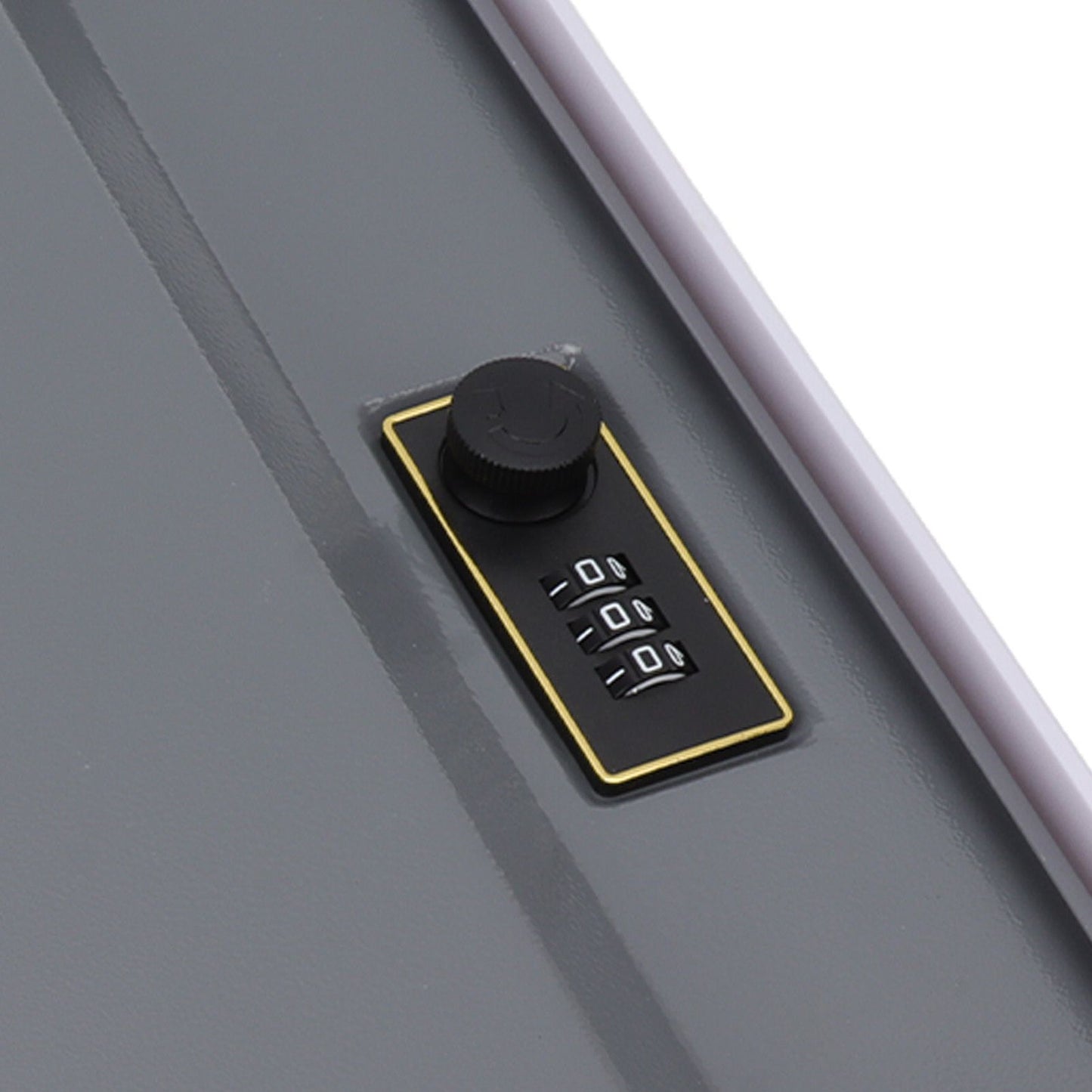 Diversion Book Safe Large Size Dictionary Style Stainless Steel Book Safe Combination Lock for Coins Card Documents Brown
