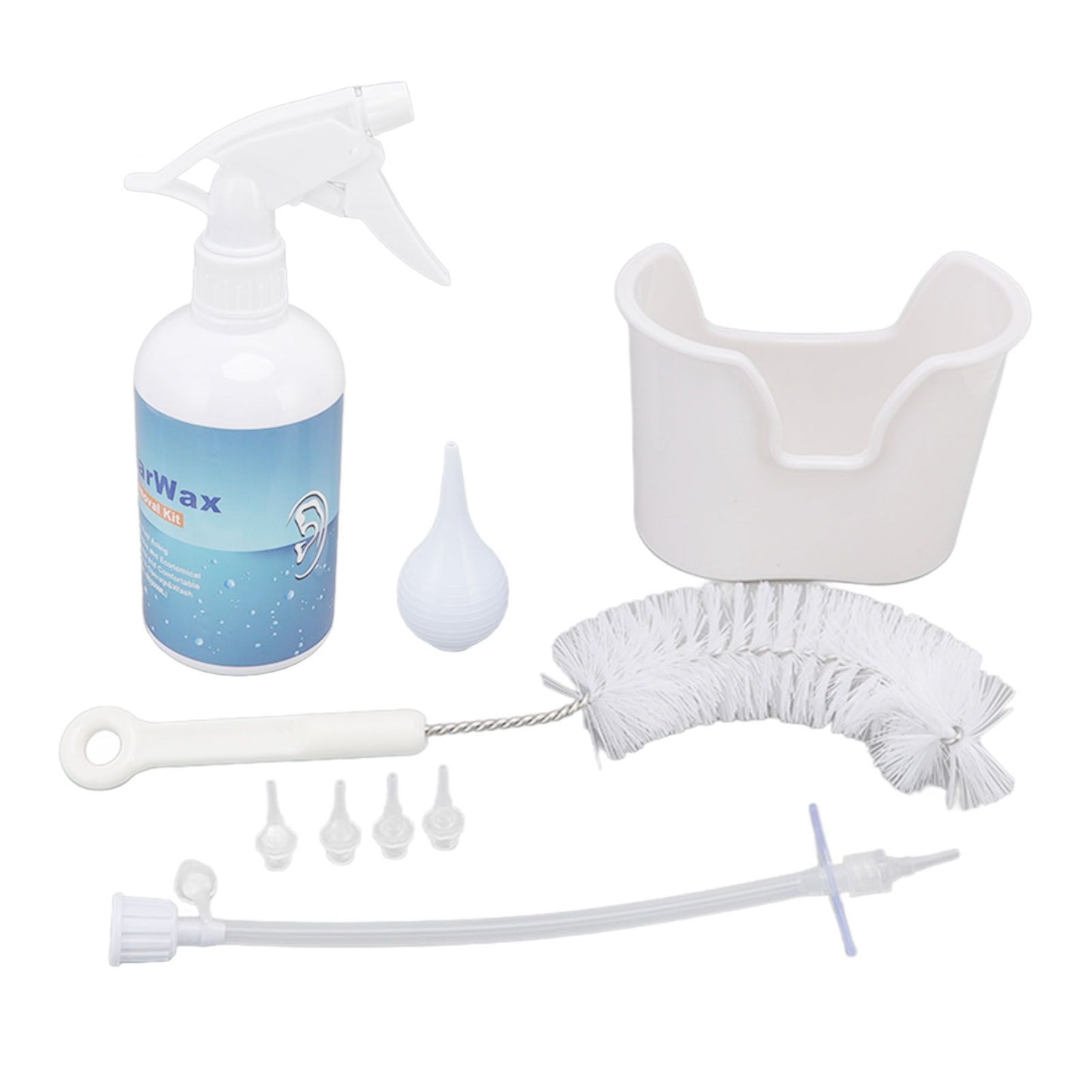 Ear Cleaning Kits 500ml Professional Ear Washer Irrigation Flushing Kit Ear Wax Removal Tool for Home Use