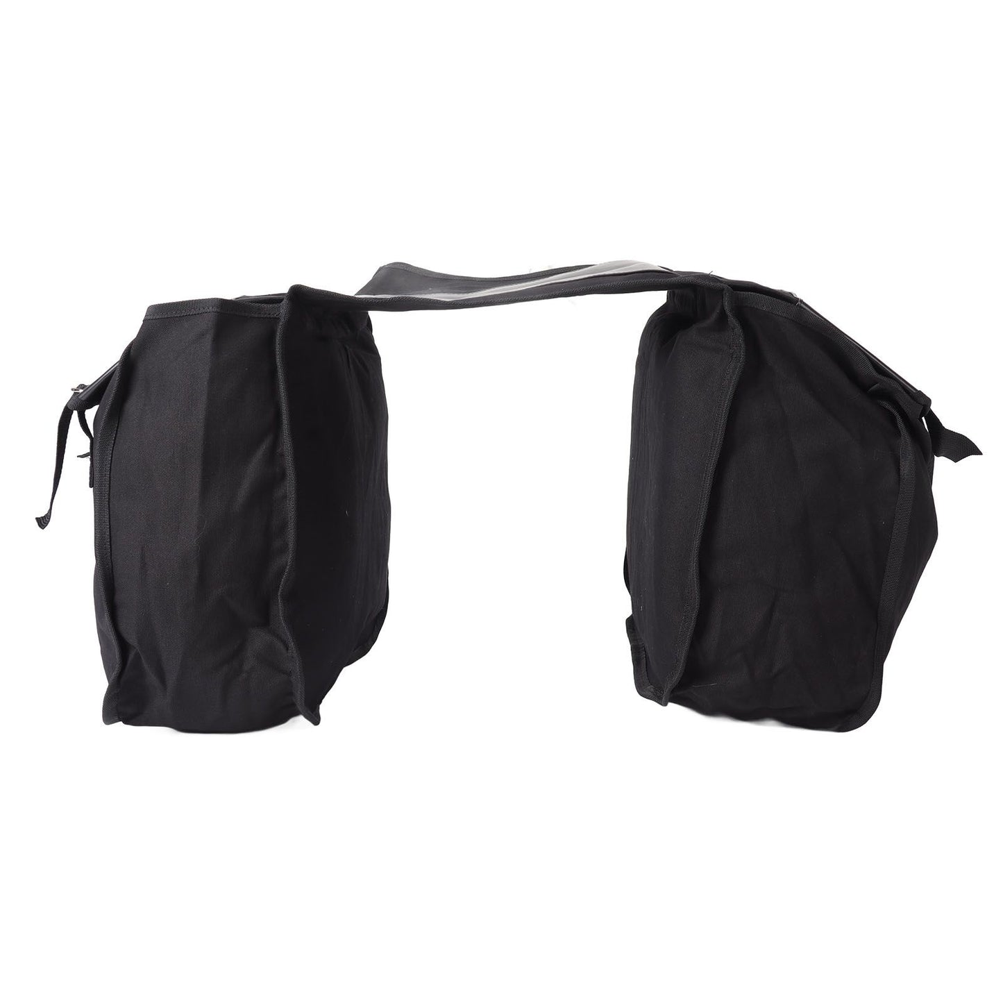 Bike Rear Seat Carrier Pack Portable Large Capacity Bicycle Rear Seat Bag for Outdoor Black