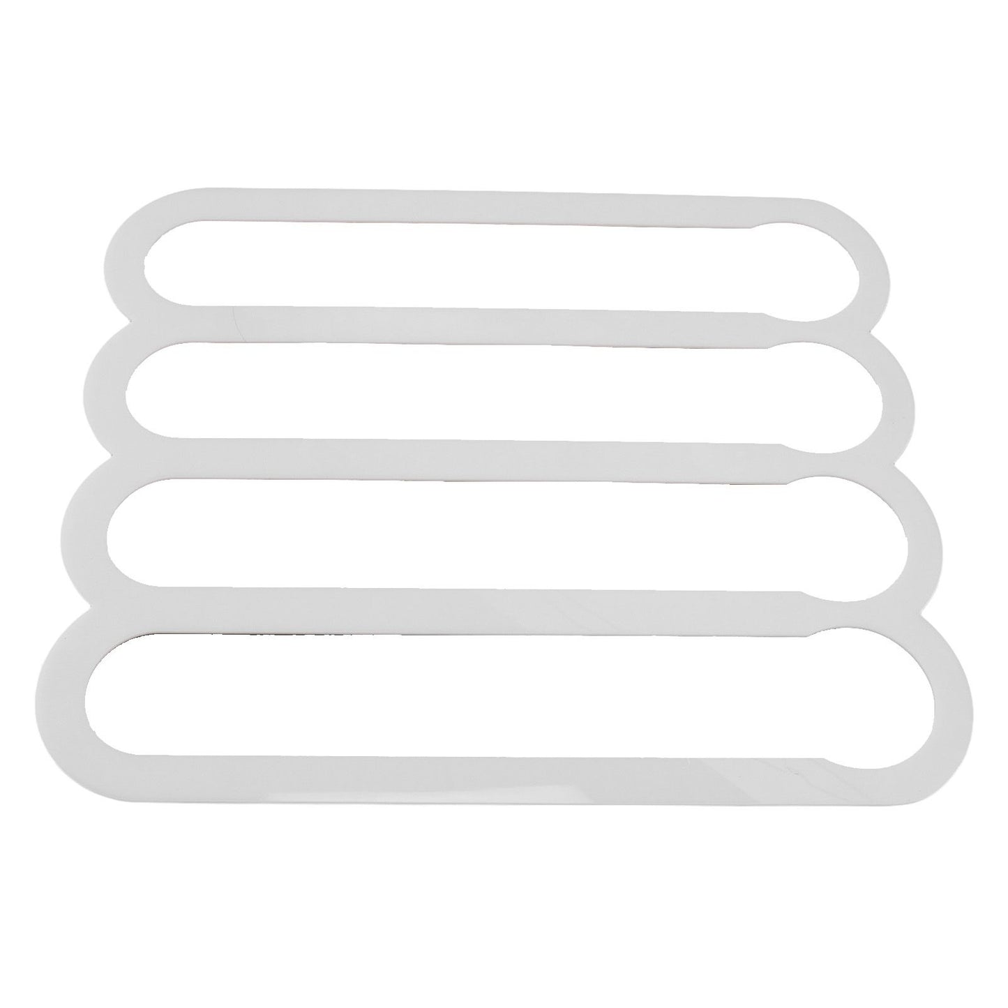 Wall Capsule Holder Compatible For VertuoLine Capsule Pods Vertically Horizontally Mounted Coffee Capsule Rack Storage White