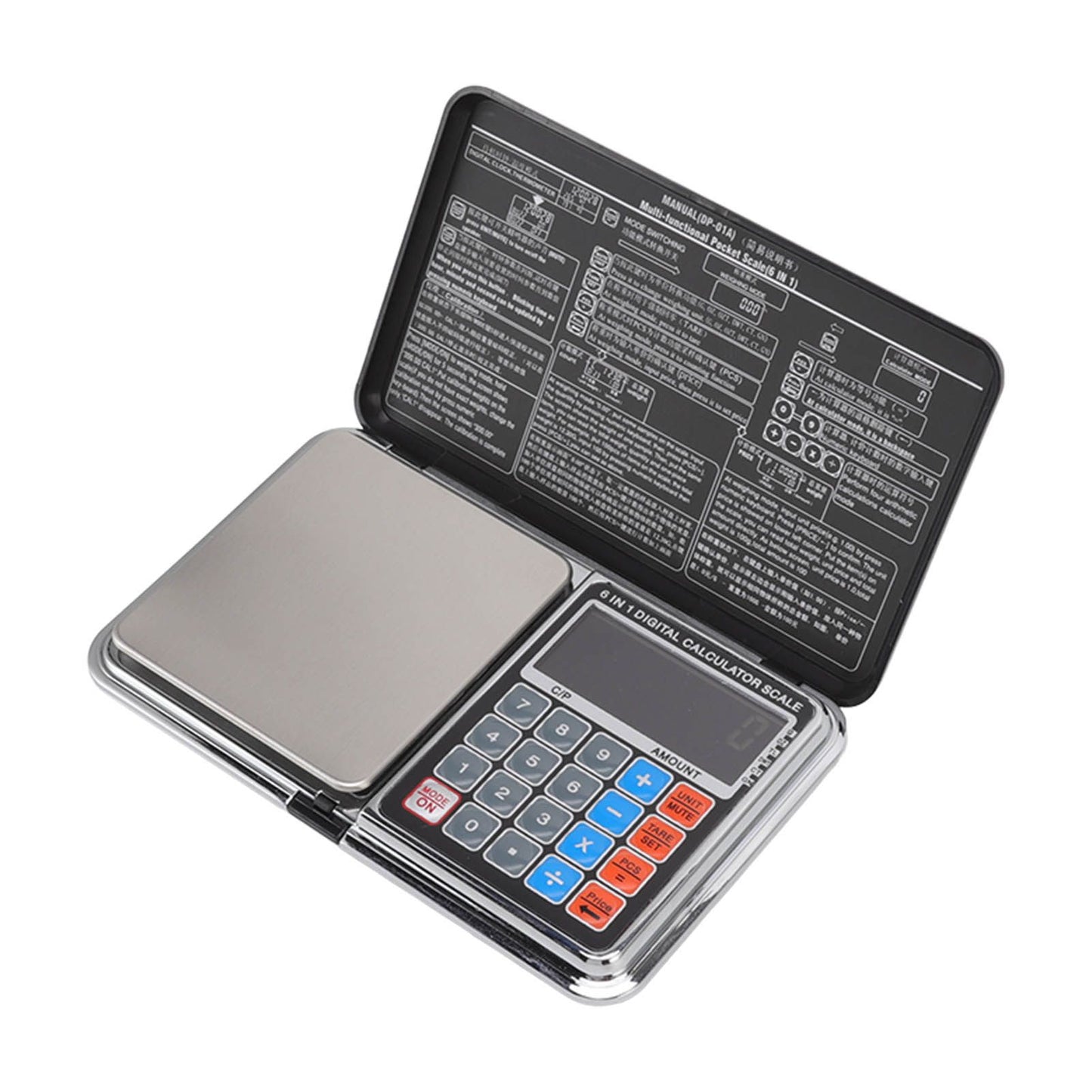 0.01/100G Digital Calculator Scale Kitchen Scale Baking Food Precise Scale with White Light Backlit Screen