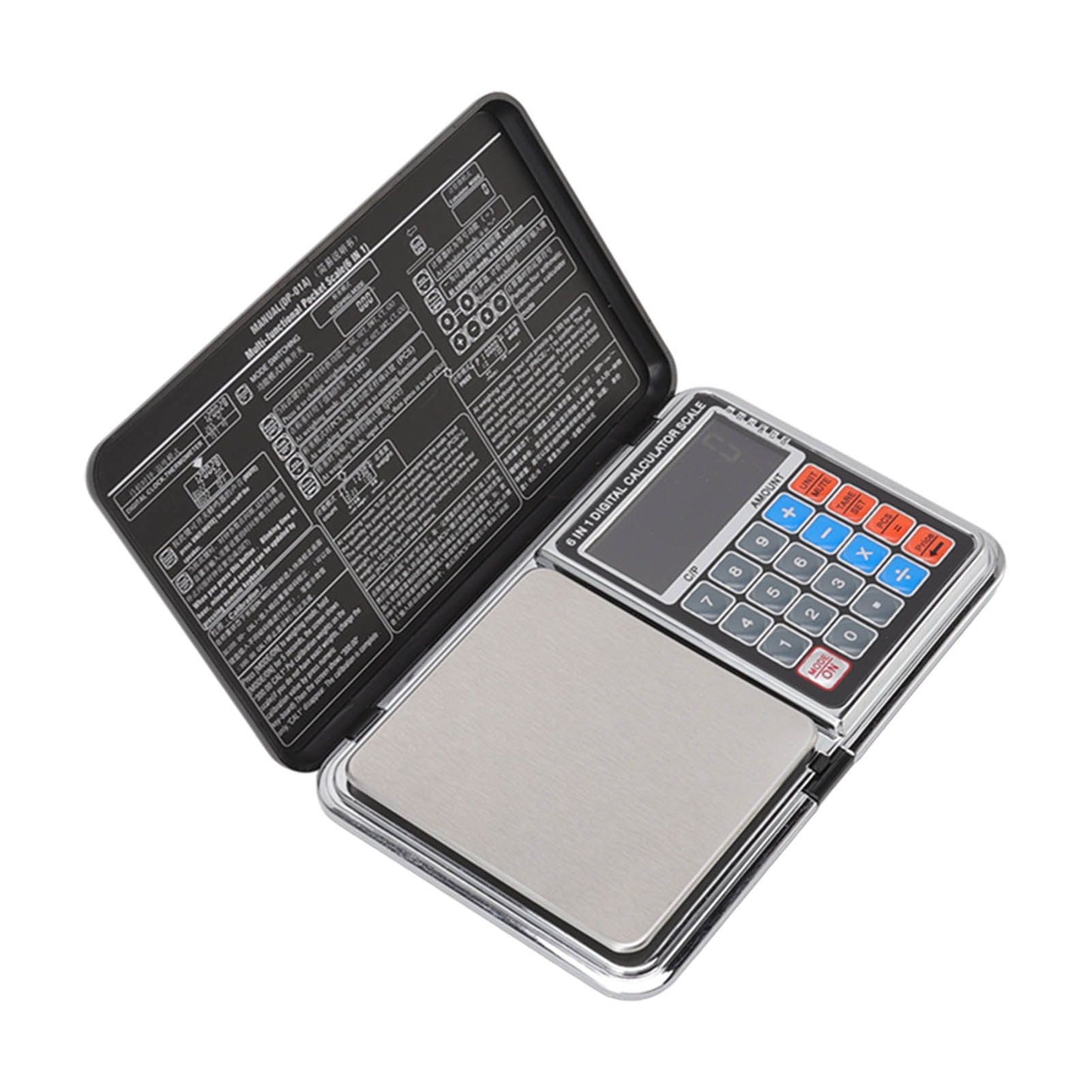 0.01/100G Digital Calculator Scale Kitchen Scale Baking Food Precise Scale with White Light Backlit Screen