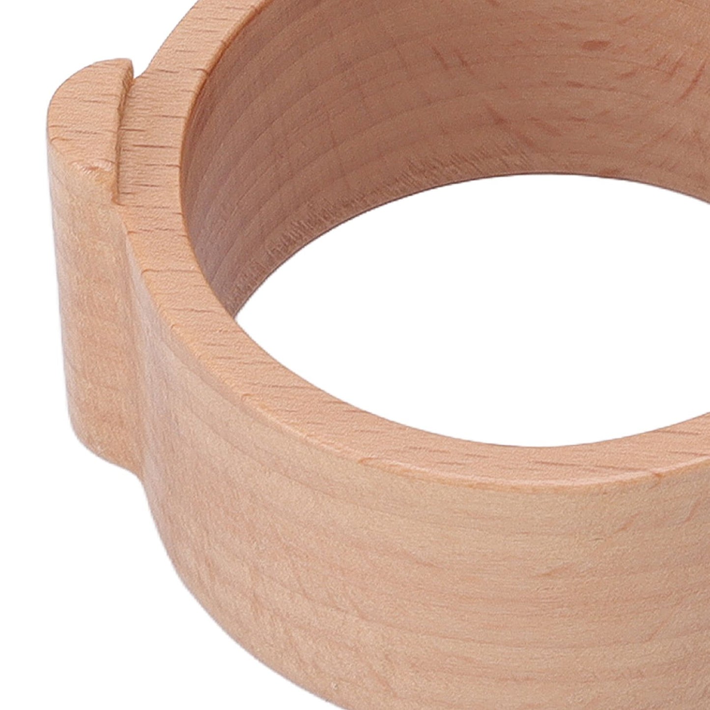 Coffee Capsule Refill Holder Beech Wood Coffee Pod Aluminum Foil Seals Holder for Vertuoline Coffee Capsule
