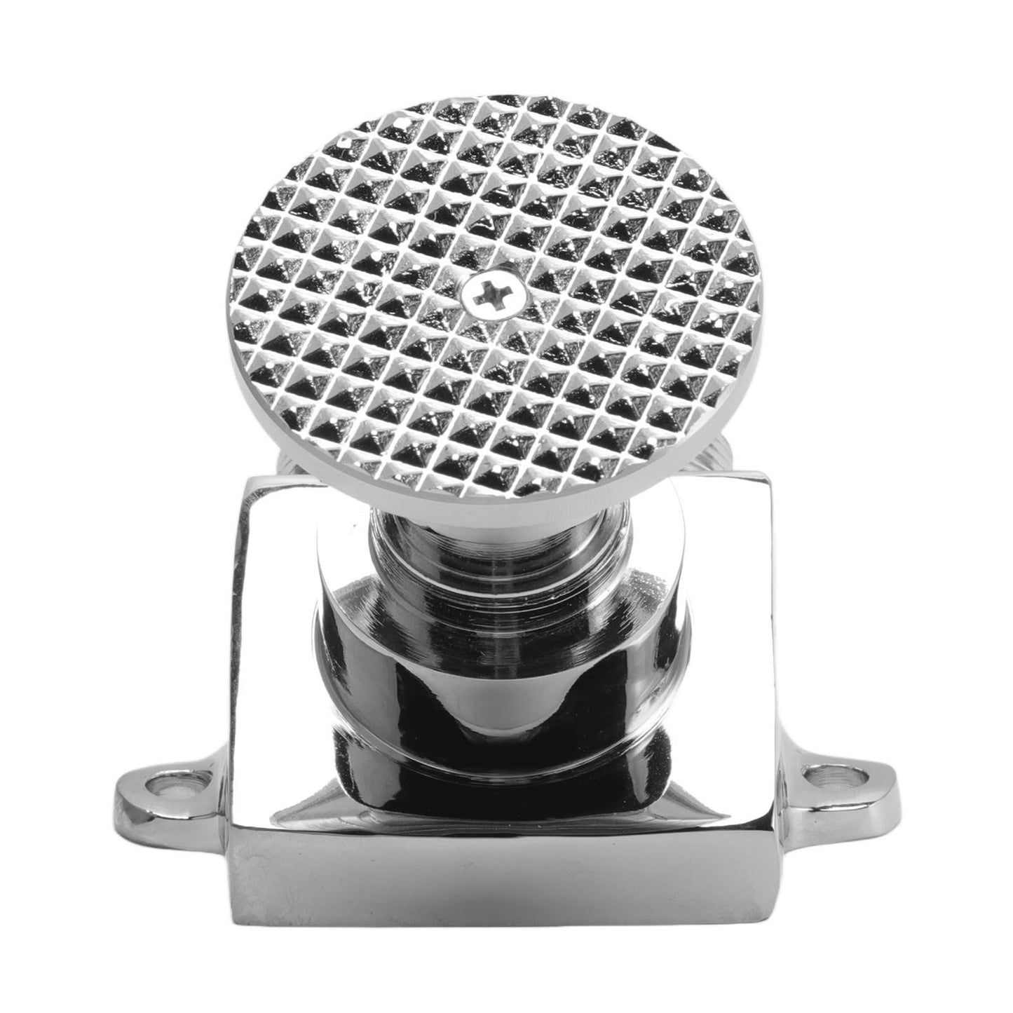 Floor Mount Pedal Valve Stainless Steel Water Saving Foot Pedal Water Tap Control Switch Valve for Public Places Double Outlet