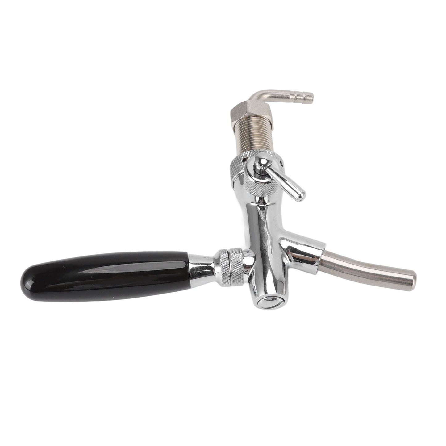 G5/8 Beer Tap Faucet Stainless Steel 304 Draft Beer Dispenser Faucet Beer Flow Control Tool for Bar