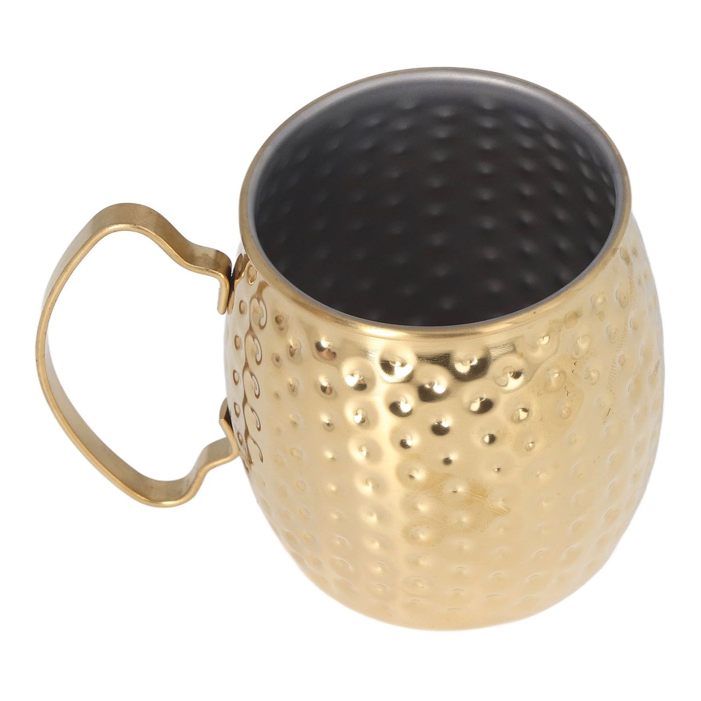 Moscow Mule Mug Exquisite 304 Stainless Steel 500ml Large Capacity Cocktail Mug for Bars Hotels Restaurants Gold