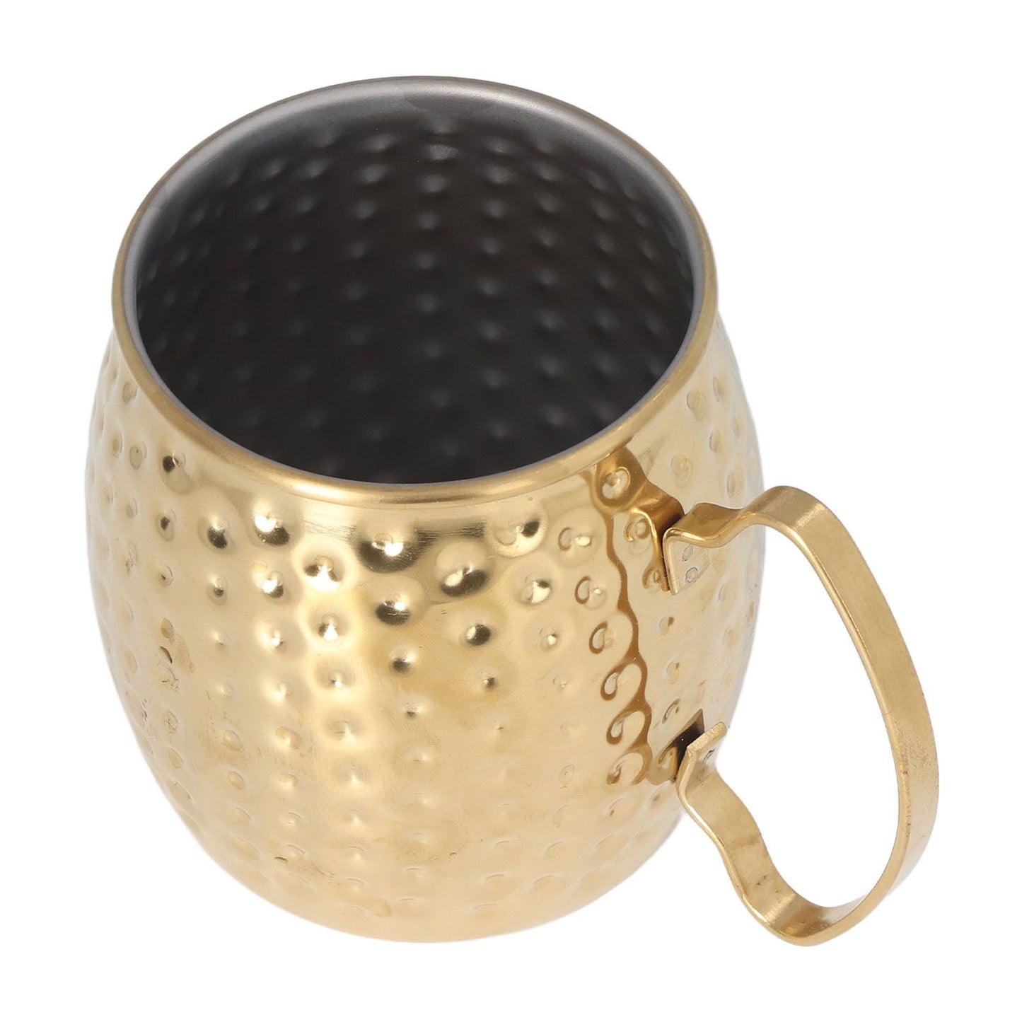 Moscow Mule Mug Exquisite 304 Stainless Steel 500ml Large Capacity Cocktail Mug for Bars Hotels Restaurants Gold
