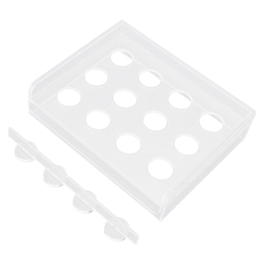 12 Holes Manual Coffee Capsules Filling Board Reusable Coffee Capsule Holder Rack with Coffee Tamper