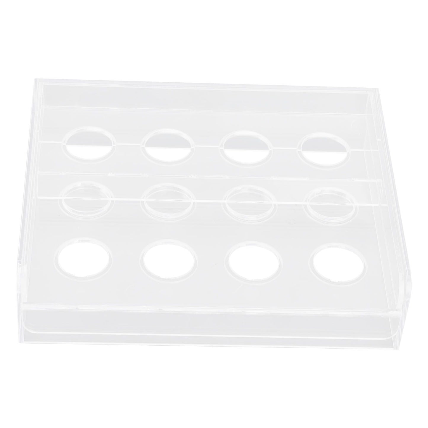 12 Holes Manual Coffee Capsules Filling Board Reusable Coffee Capsule Holder Rack with Coffee Tamper