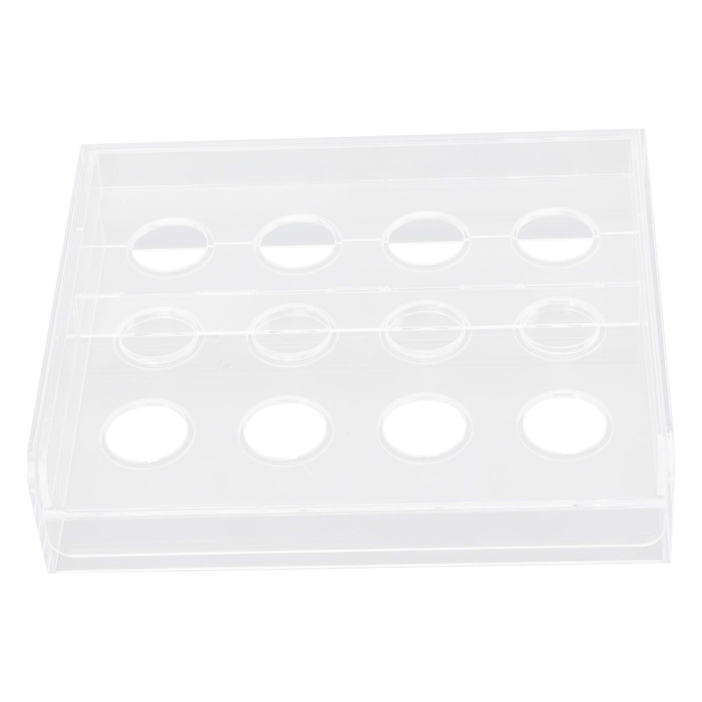 12 Holes Manual Coffee Capsules Filling Board Reusable Coffee Capsule Holder Rack with Coffee Tamper