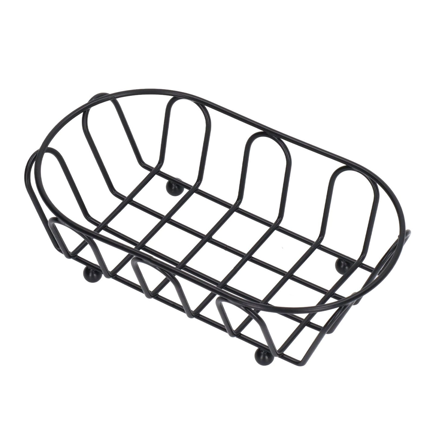 Stainless Steel French Fry Holder Food Grade Safe Fashionable Fries Basket for Snacks Baked Food
