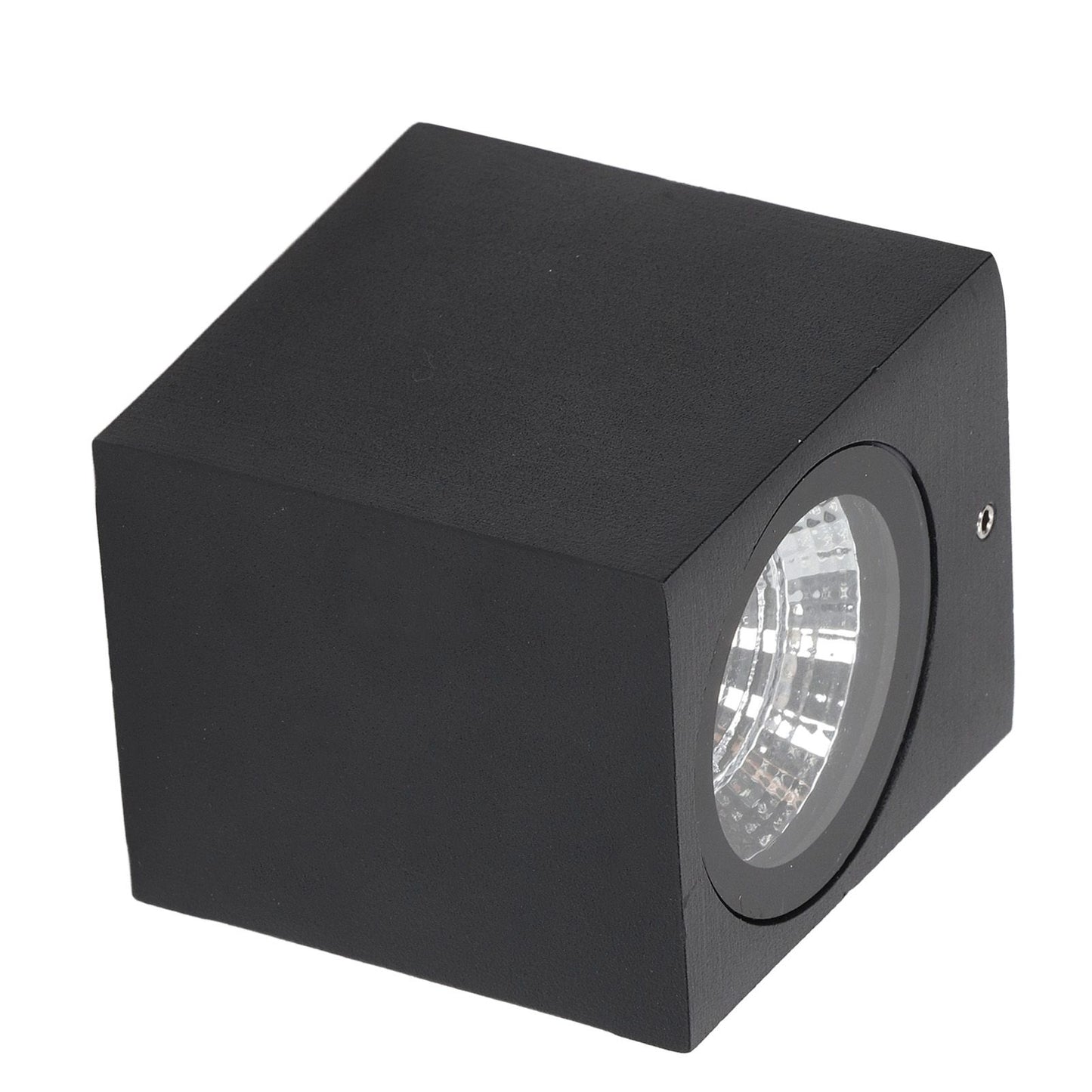 5W Outdoor LED Wall Lamp Light Aluminum Waterproof 85‑265V for Hallway Patio Porch Exterior Light Fixtures 8x7.5x6.5cm White Light