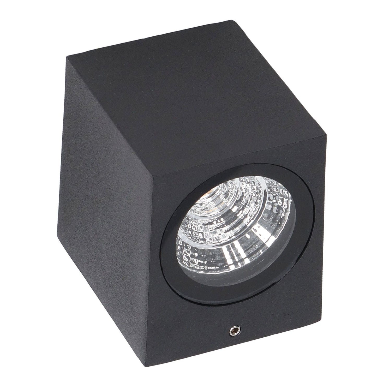 5W Outdoor LED Wall Lamp Light Aluminum Waterproof 85‑265V for Hallway Patio Porch Exterior Light Fixtures 8x7.5x6.5cm Warm Light