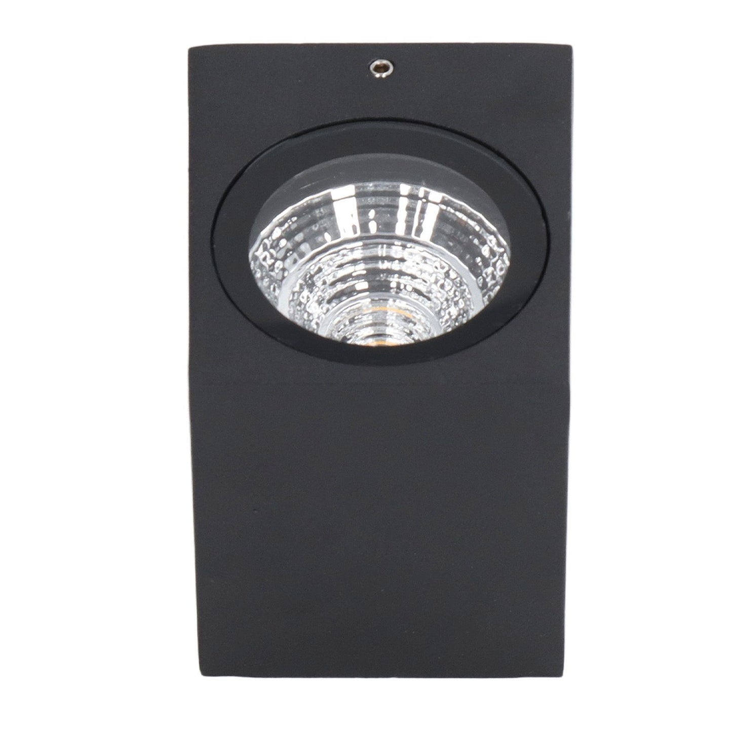 5W Outdoor LED Wall Lamp Light Aluminum Waterproof 85‑265V for Hallway Patio Porch Exterior Light Fixtures 8x7.5x6.5cm Warm Light